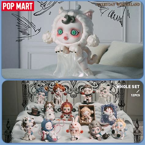 pop mart skullpanda everyday wonderland series mystery box pc pcs