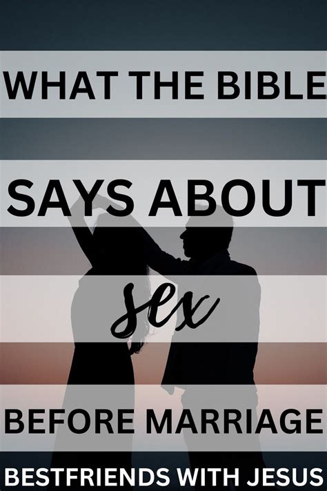 What Does The Bible Say About Sex Before Marriage Artofit