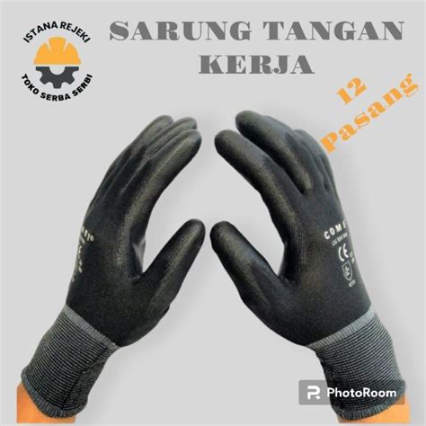 Jual Sarung Tangan Safety Kerja Proyek Bangunan Kebun Lapis Karet