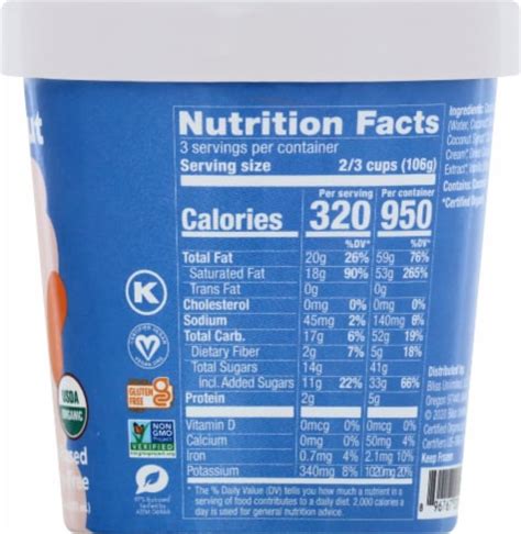 Luna Larry S Coconut Bliss Naked Coconut Frozen Dessert 1 Pint Ralphs