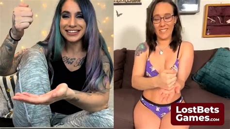 Playing A Strip Game Together While Being In Different Locations Lesbian Porn Videos