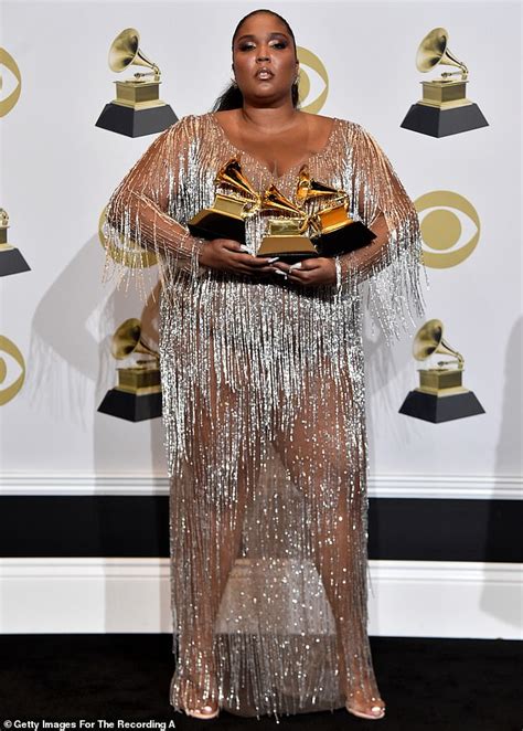 Lizzo Models Nearly Naked Thong As She Puts On A Very Cheeky Display AGAIN Daily Mail Online