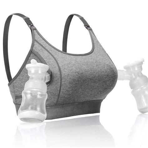 Buy Upgraded Hands Free Pumping Bra Momcozy Breast Pumps Holding And