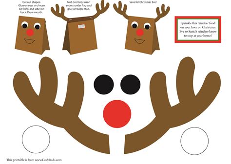 Free Christmas Crafts Printables