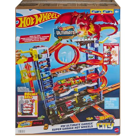 Hot Wheels City Pista De Carrinho Ultimate Garage Mattel