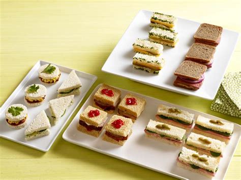 50 Tea Sandwiches : Recipes and Cooking : Food Network | Recipes