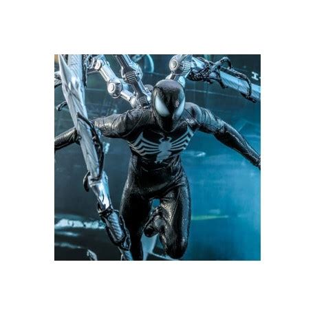 PREVENTA Marvels Spider Man VGM Spider Man Black Suit Escala Hot Toys