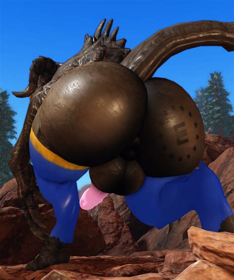 Rule 34 Anthro Anus Ass Backsack Balls Big Balls Big Butt Big Penis Brand Clothing Deathclaw