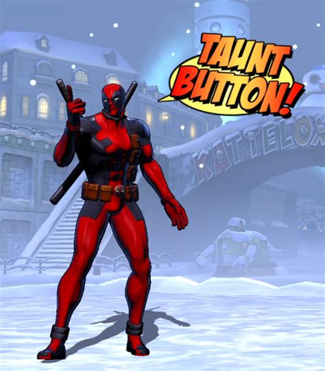 File:UMVC3 Deadpool Taunt.png - SuperCombo Wiki