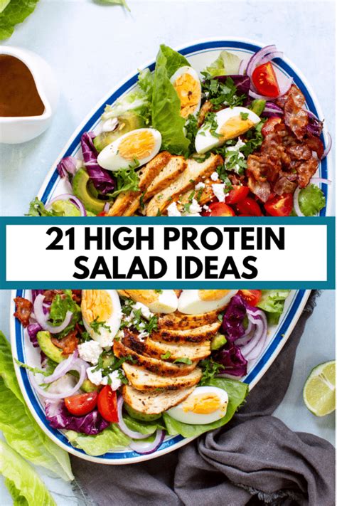 The High Protein Salad I Make On Repeat Off