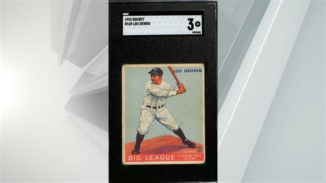 Rare Babe Ruth Baseball Cards Being Auctioned In Lancaster