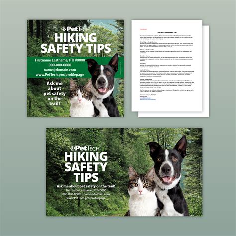 Hiking Safety Tips eKit - Pet Tech Marketing