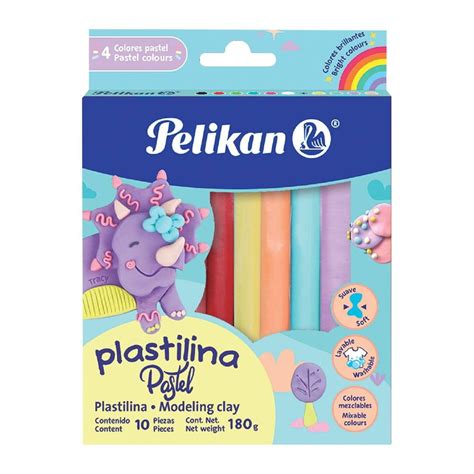 Plastilina Pelikan Pastel Gr Walmart