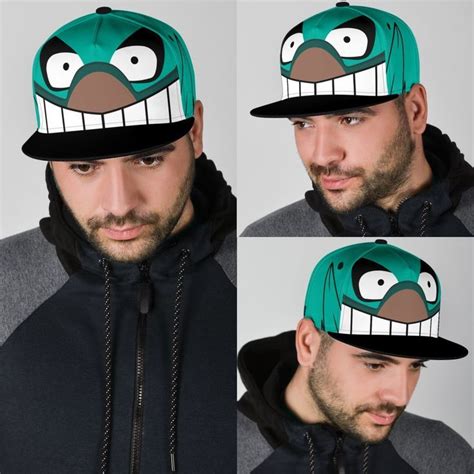 Izuku Midoriya Snapback Hat Deku My Hero Academia Fan My Hero