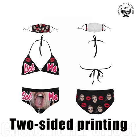Sex Bikini Fun Bikini Photo Bikini Womens Bikini Eat Bikini Personalized Bikini Custom Printed