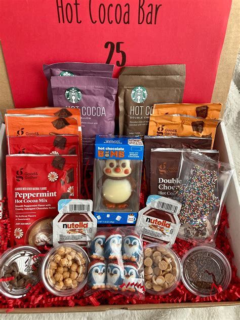 Hot Cocoa Care Package Hot Cocoa Set Hot Cocoa Bar Christmas Hot Chocolate Penguin Etsy