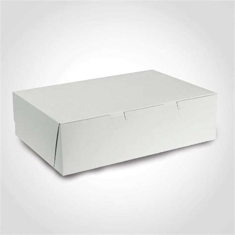 White Half Sheet Cake Box 19 X 14 X 4 In