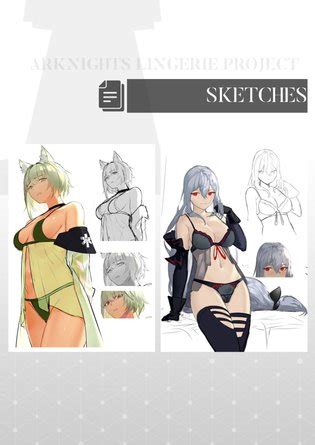 Arknights Lingerie Collaboration Fanbook Luscious Hentai Manga Porn