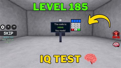 solve roblox iq test level  iq test guide youtube