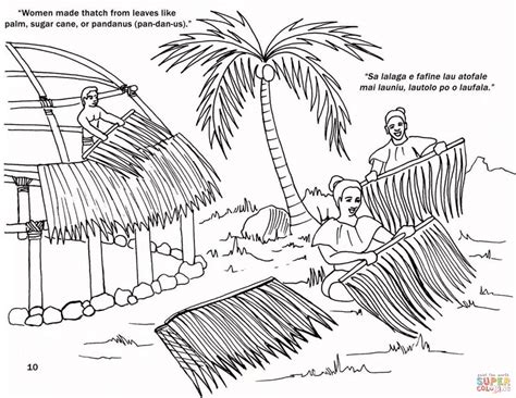 Samoan Coloring Page Free Printable Coloring Pages