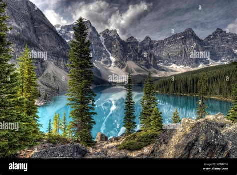 Moraine Lake Reflections Hi Res Stock Photography And Images Alamy