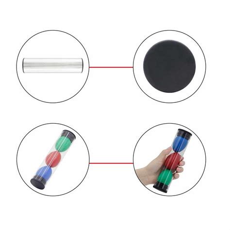 Musical Instrument Toy Kit Maracas Eggs Canistermetal Maracas Canister