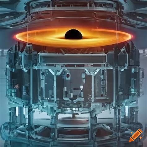 Futuristic Lab Filled With High Tech Equipment And Scientists Working