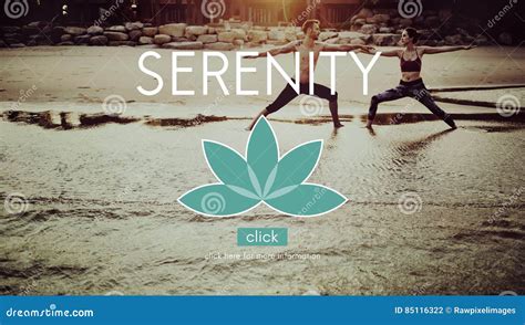 Meditation Balance Yoga Zen Serenity Relaxation Concept Stock Photo