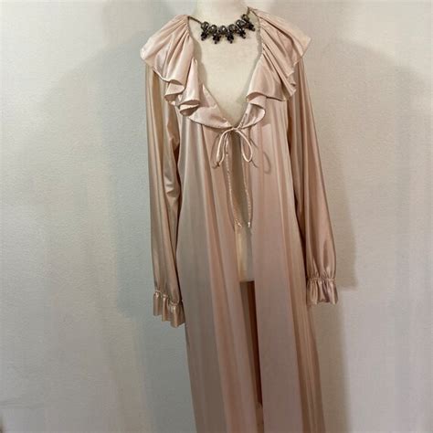 Vintage Halston For Formfit Rogers Lingerie Robe Co Gem