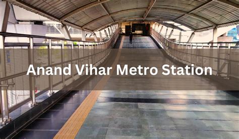 anand vihar metro station route timings