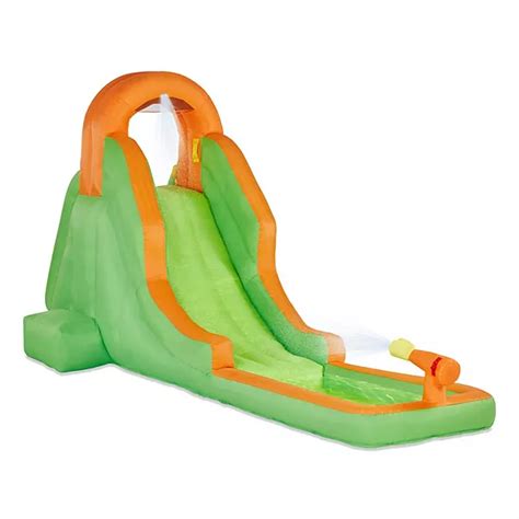 Sunny And Fun Inflatable Water Slide And Blow Up Pool Kids Water Park For