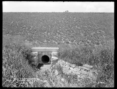 Wachusett Aqueduct Outlet Culvert No 6 Station 25422 Northborough