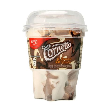 Cornetto Holanda Brownie Vainilla 190 Ml Walmart