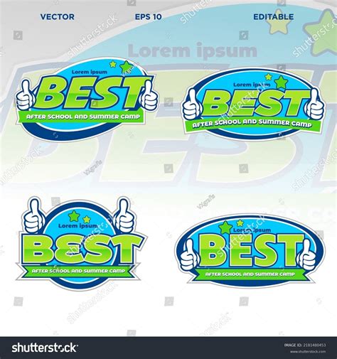 Logo Text Effect Designs Template Stock Vector (Royalty Free ...