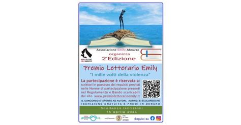 Aperte Le Candidature Alla Ii Edizione Del Premio Letterario Emily I