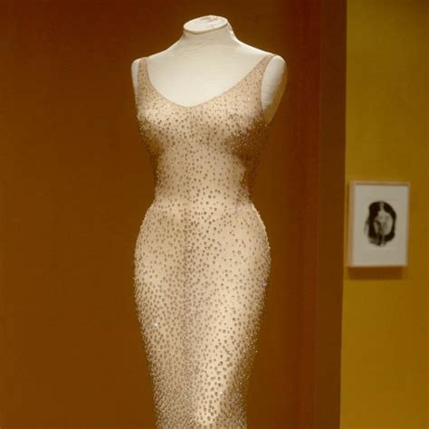 Marilyn Monroe S Iconic Nude Dress Sold Its The Vibe