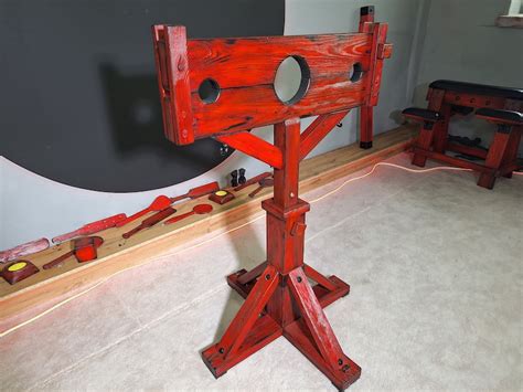 Bdsm Neck And Wrists Pillory Stockade Bondage Furniture For Sex Etsy