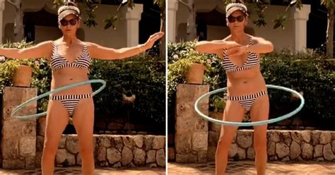Catherine Zeta Jones 51 Stuns In Bikini Video Im In A Twist