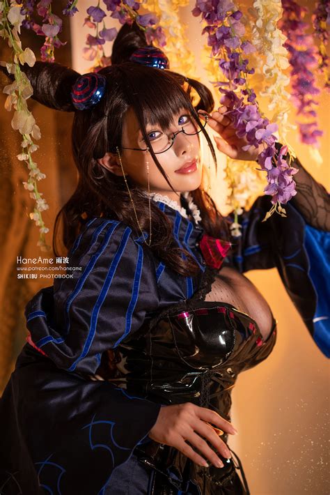 [レッド COSER] Hane Ame 雨波 - 紫式部 写真集 - 微图坊