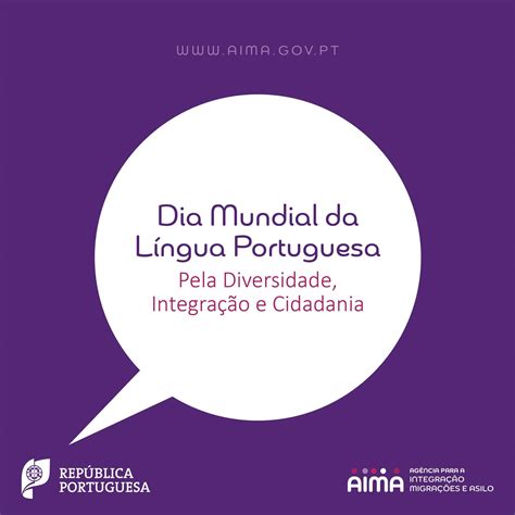 5 de maio Dia Mundial da Língua Portuguesa