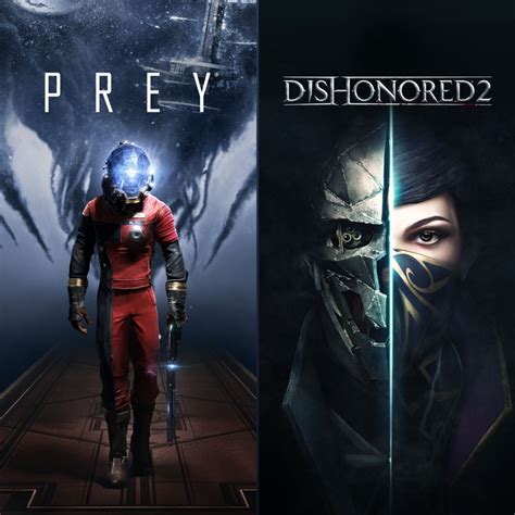 Prey Dishonored 2 Bundle 2018 Playstation 4 Box Cover Art Mobygames