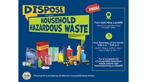 Free Hazardous Waste Disposal Returns To The Fort Hall Mine Landfill