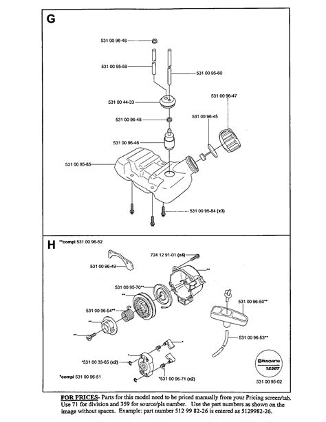 Husqvarna 125B Blower Parts List at Robert Nguyen blog