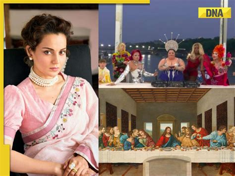 Kangana Ranaut Criticises Hyper Sexualised Blasphemous The Last Supper Act At Paris Olympics