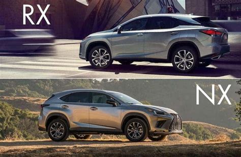 What Is The Difference Between The Lexus Nx And Lexus Rx
