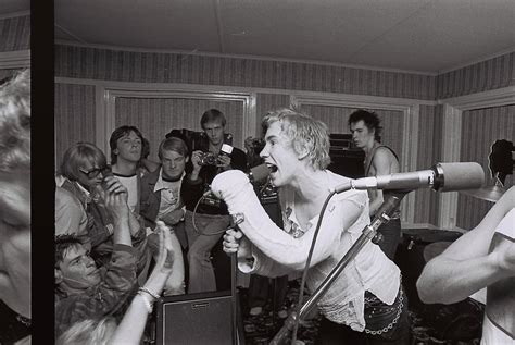 On July 15 1977 The Sex Pistols Gig On The First Swedish Date Of Their Scandinavian Tour At