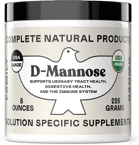 Complete Natural Products Organic D Mannose Powder 2000mg