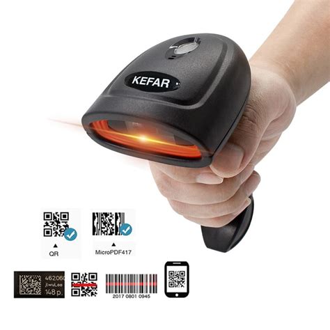 Kefar H W Wireless Handheld Wired Barcode Scanner D D Qr Codes Reader