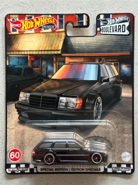 Hot Wheels Premium Boulevard Mercedes Benz Amg E Estate Special Edition Picclick Au