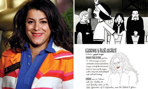 Persepolisin çizeri Marjane Satrapi yıllar sonra Mahsa Amini için çizdi